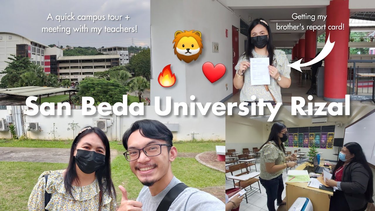 San Beda University Rizal - Getting the Report Card of my Brother!📃🦁 Classroom Tour | Daily Vlog #34