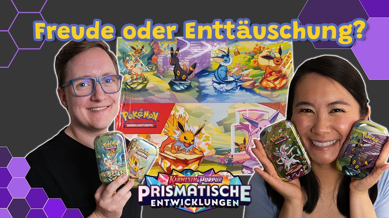 Prismatische Entwicklungen MINI TINS sind... 🤪| Pokémon PRE 🧬