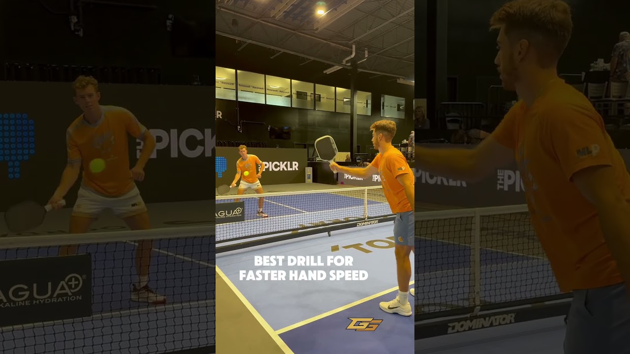 Send this to a pickleball player than can work on their hand speed 📬