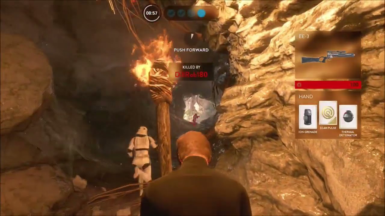 INSANE Luke Skywalker 30 Kill Streak Defending Ewoks On Endor