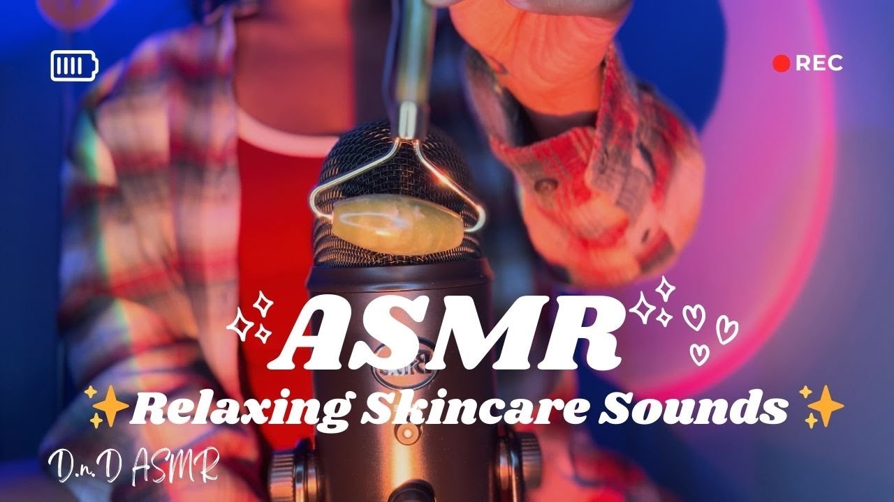ASMR The Most Relaxing Spa Treatment 🧼🧊 (Ice Globes, Facial Brushes, Jade Roller) ✨