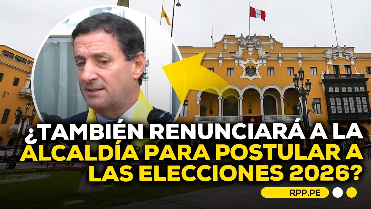 Renzo Reggiardo responde si culminar&aacute; su gesti&oacute;n o postular&aacute; a elecciones 2026 #ROTATIVARPP|DESPACHO