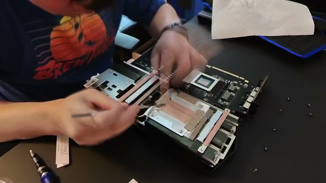 MSI Trio RTX 3080 Thermal Pad Replacement