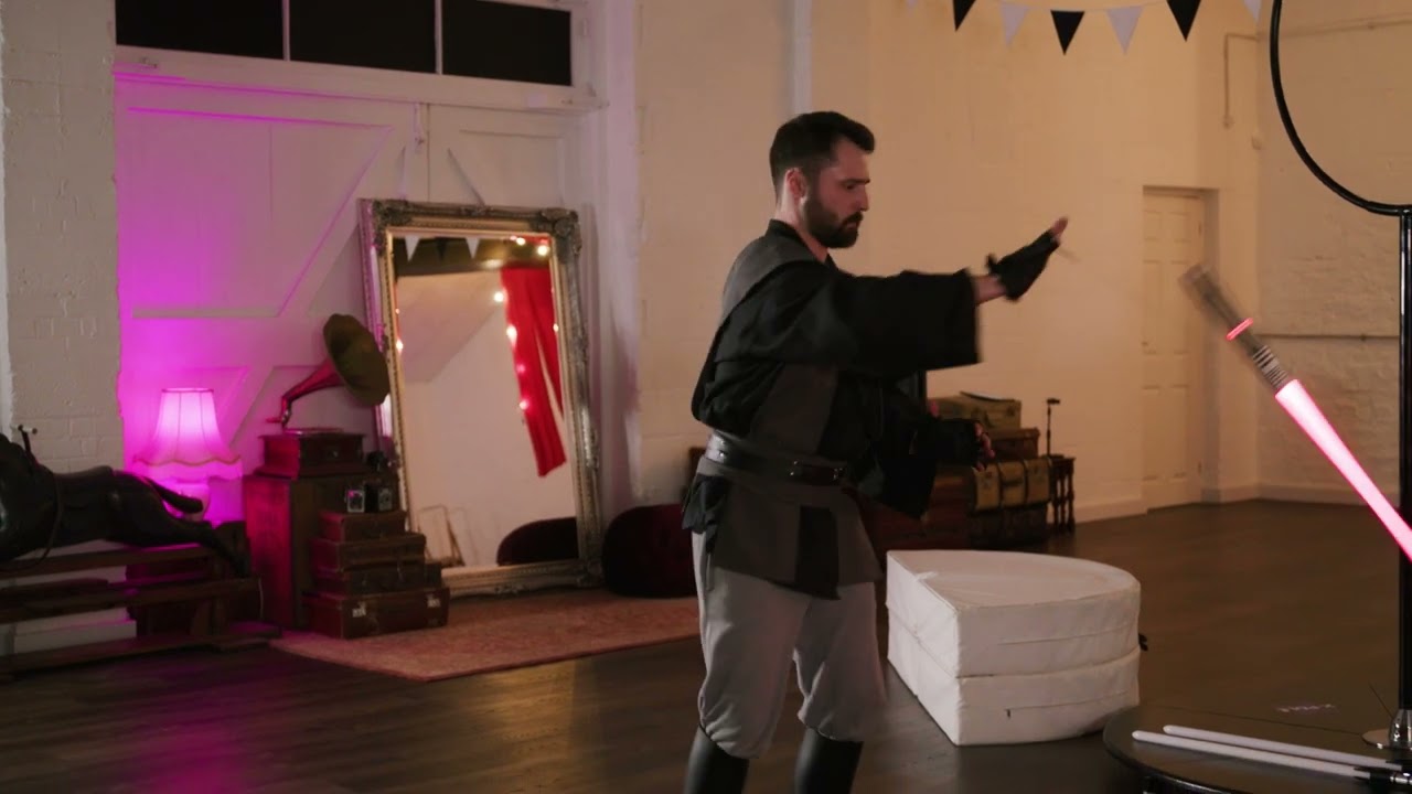 Jack Fielding and Andy Ross - Lightsaber scratch at The Late Night Circus
