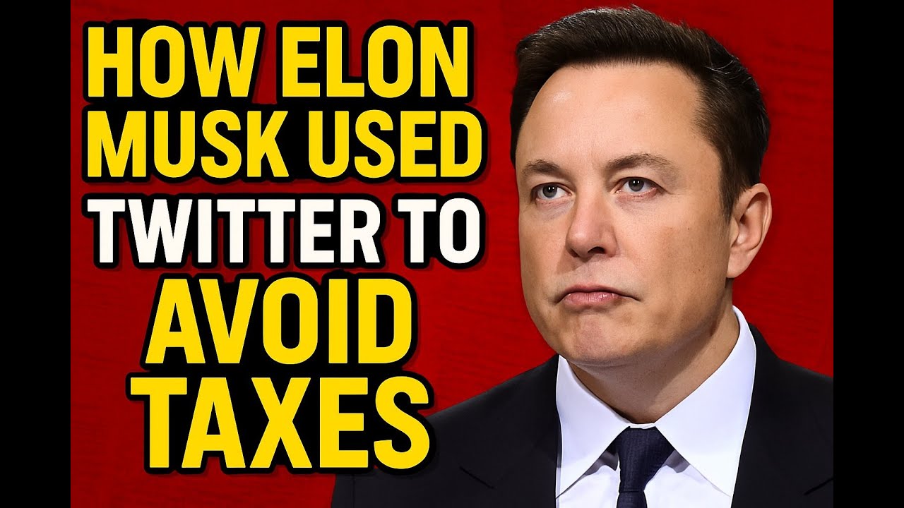 How Elon Musk Used Twitter to Outsmart the IRS   Legal Tax Hack EXPLAINED!