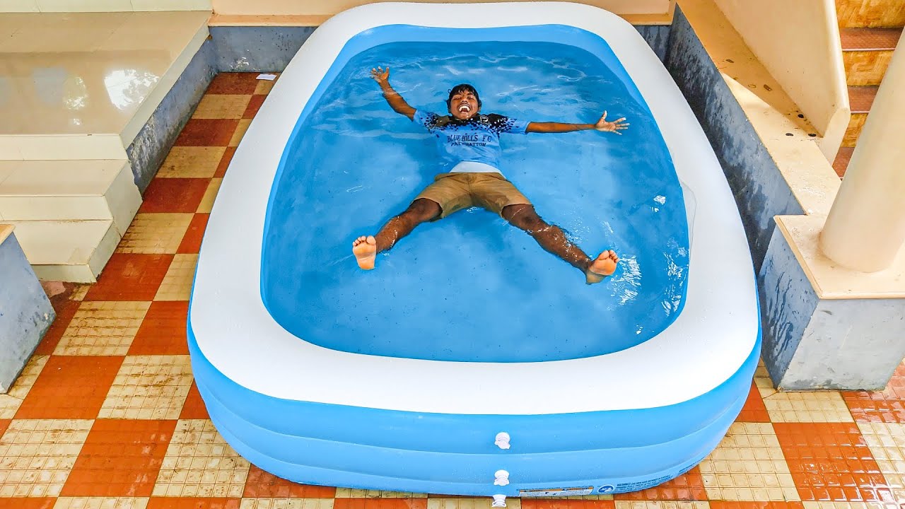ഒരു Swimming Pool മേടിച്ചു...🏊| Portable Swimming Pool | B TECHY