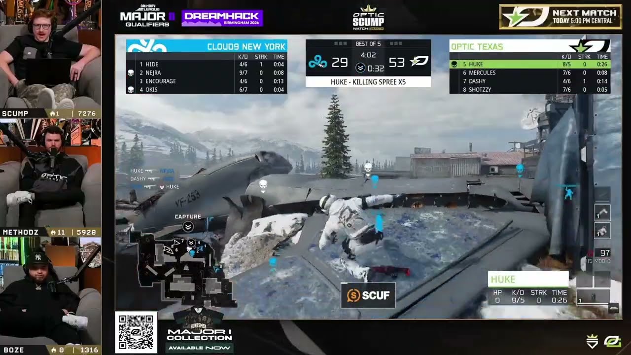SCUMP Watches MercuLes & Shotzzy TAKE OVER vs C9 😳🔥