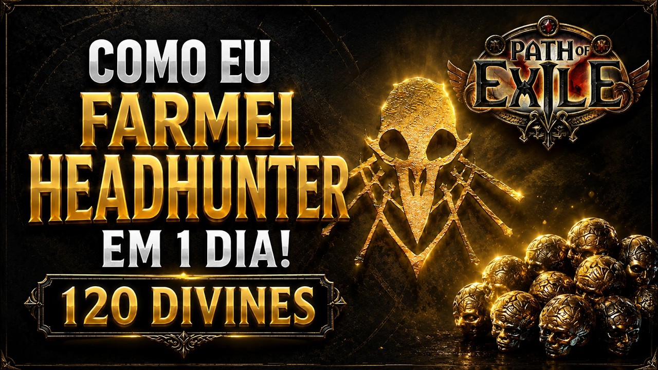 COMO EU FARMEI HEADHUNTER EM 1 DIA - 120 DIVINES! EINHAR AINDA &Eacute; O REI DO LEAGUE START!