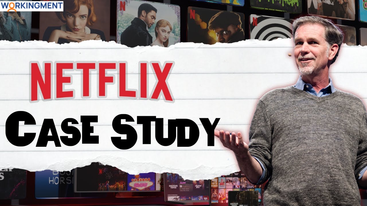 Netflix case study | Business Model of Netflix | #netflix #casestudy #workingment