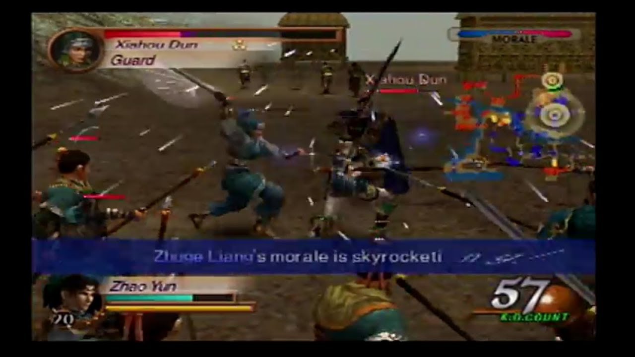 Dynasty Warriors 3: XL - Zhao Yun Musou Mode 1 | The Battle at Chang Ban