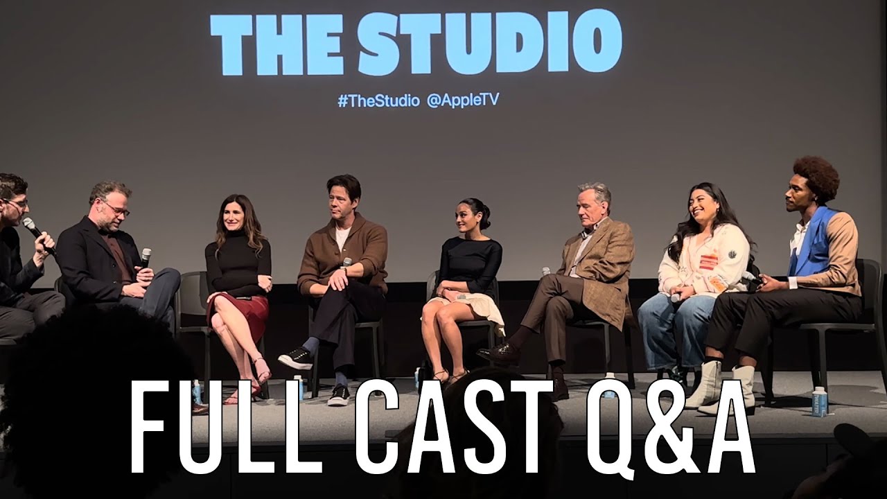 The Studio FULL CAST Q&A feat. Seth Rogen, Kathryn Hahn and Bryan Cranston