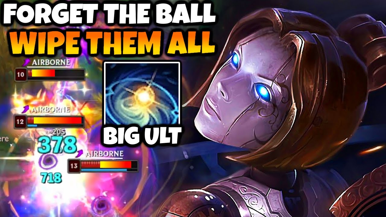 When the enemy forgets about Orianna ball, you make them remember