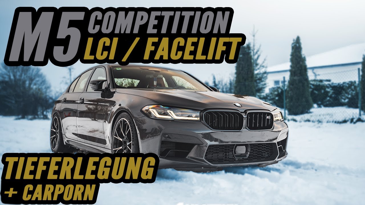Neuer BMW M5 Competition LCI Facelift | Tieferlegung & Spurplatten | CarPorn - Aulitzky Tuning