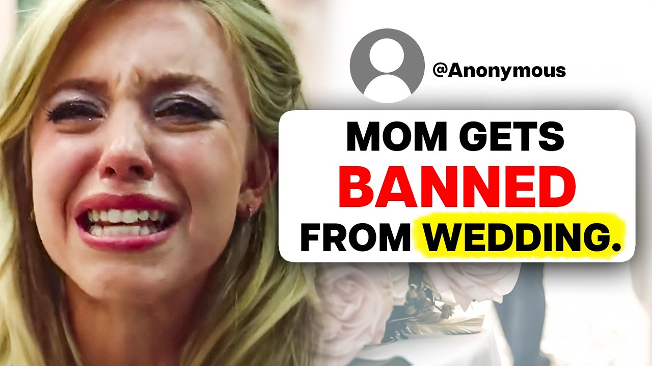I banned my entitled mom from my wedding, she was planning to walk the...