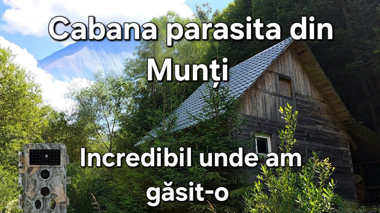 O cabana parasita in munti / INCREDIBIL unde este construita / Am recuperat camera de vanatoare 