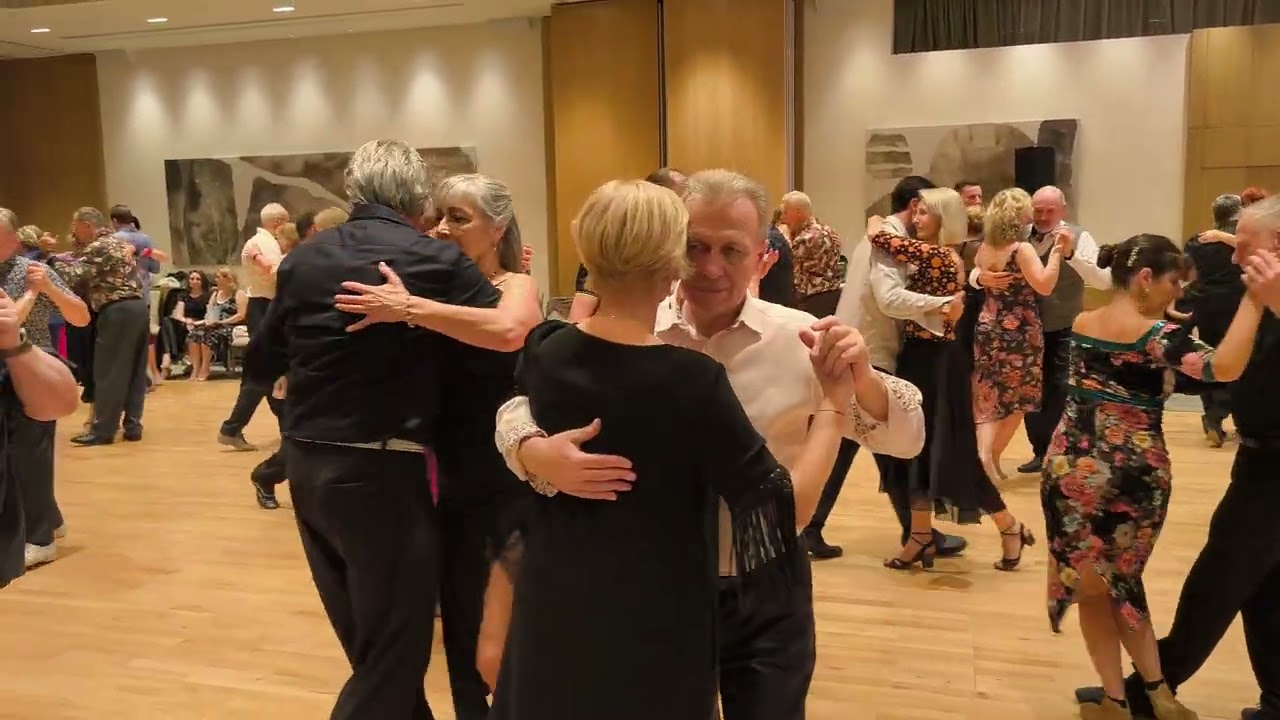 Waltz. New Year tango event Caminito in Vilnius. Night Milonga. 1st January 2026. DJ C&eacute;line D&egrave;veze 