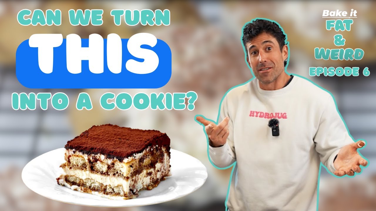 We Turned TIRAMISU into a COOKIE! - Bake It Fat and Weird: Episode 06