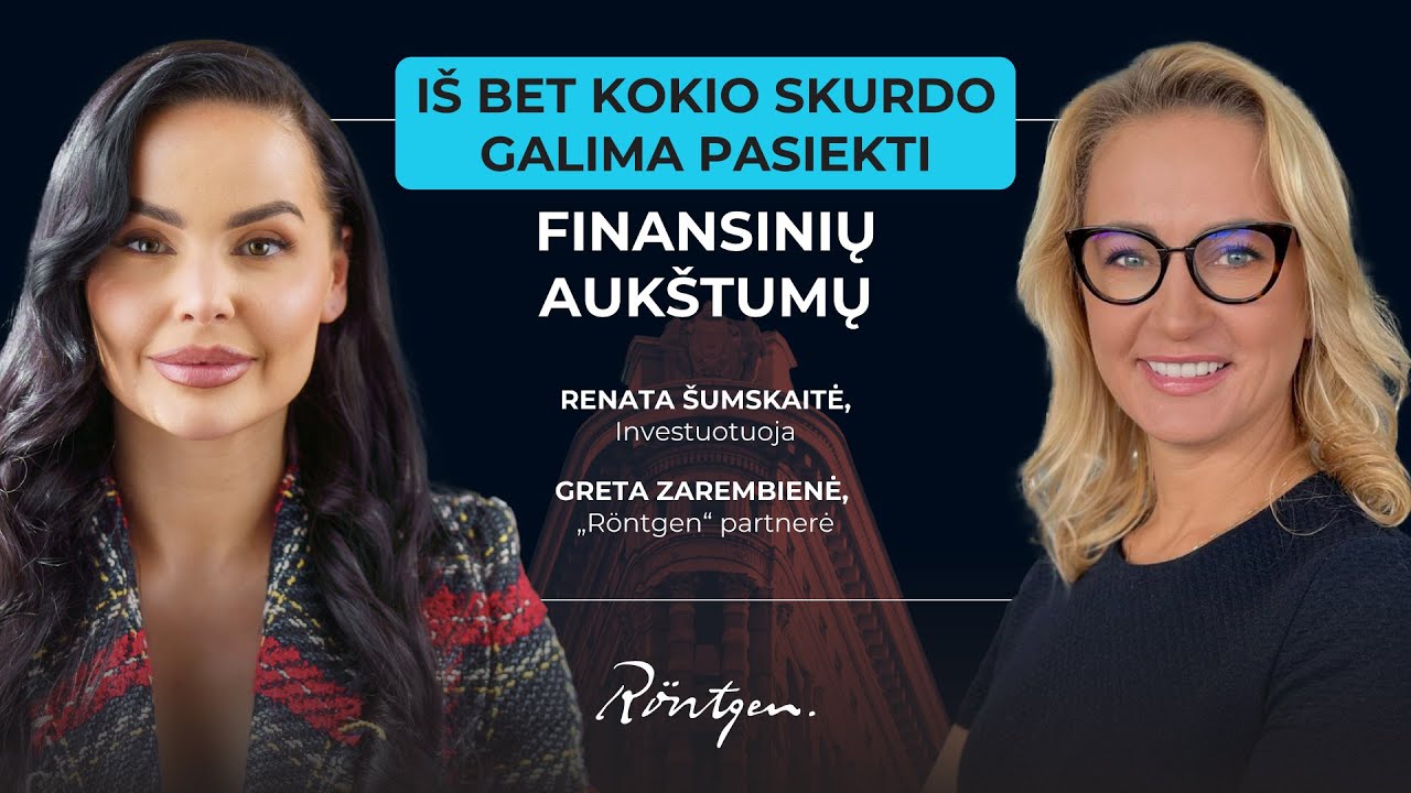 Finansų rentgenas #6. Renata Šumskaitė: Spontaniška investicija į daugiabutį Juodkalnijoje