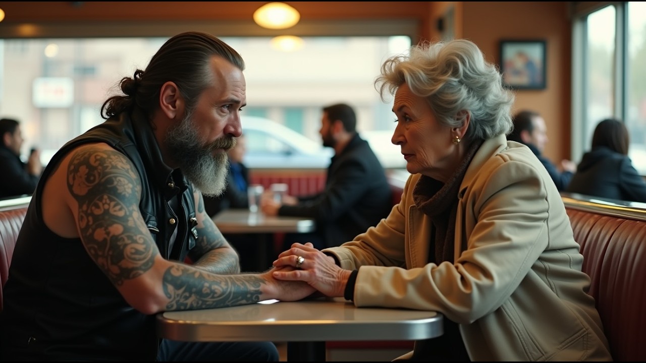 „Darf ich mich zu Ihnen setzen“, fragte eine humpelnde 87-jährige Frau ein Mitglied des Gremium MC.