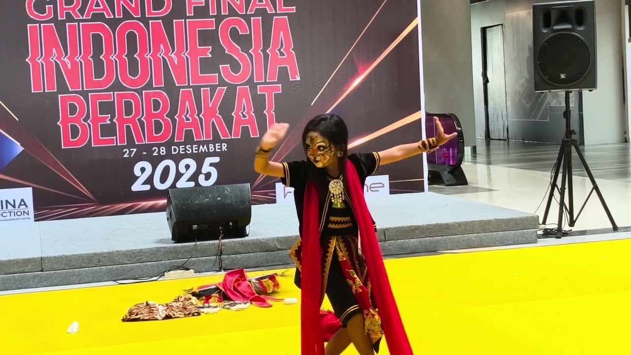 GRAND FINAL INDONESIA BERBAKAT ERLINA PRODUCTION 27 DESEMBER 2025 LEN MARC MALL SURABAYA