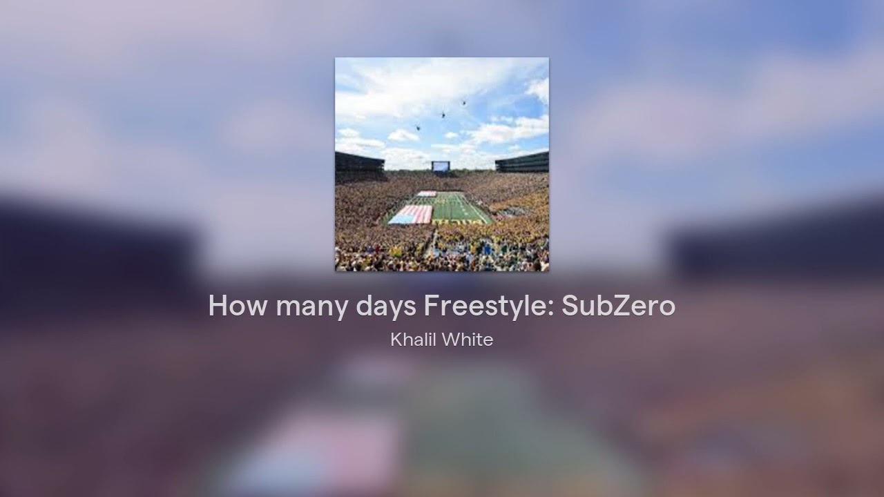 How many days Freestyle: SubZero