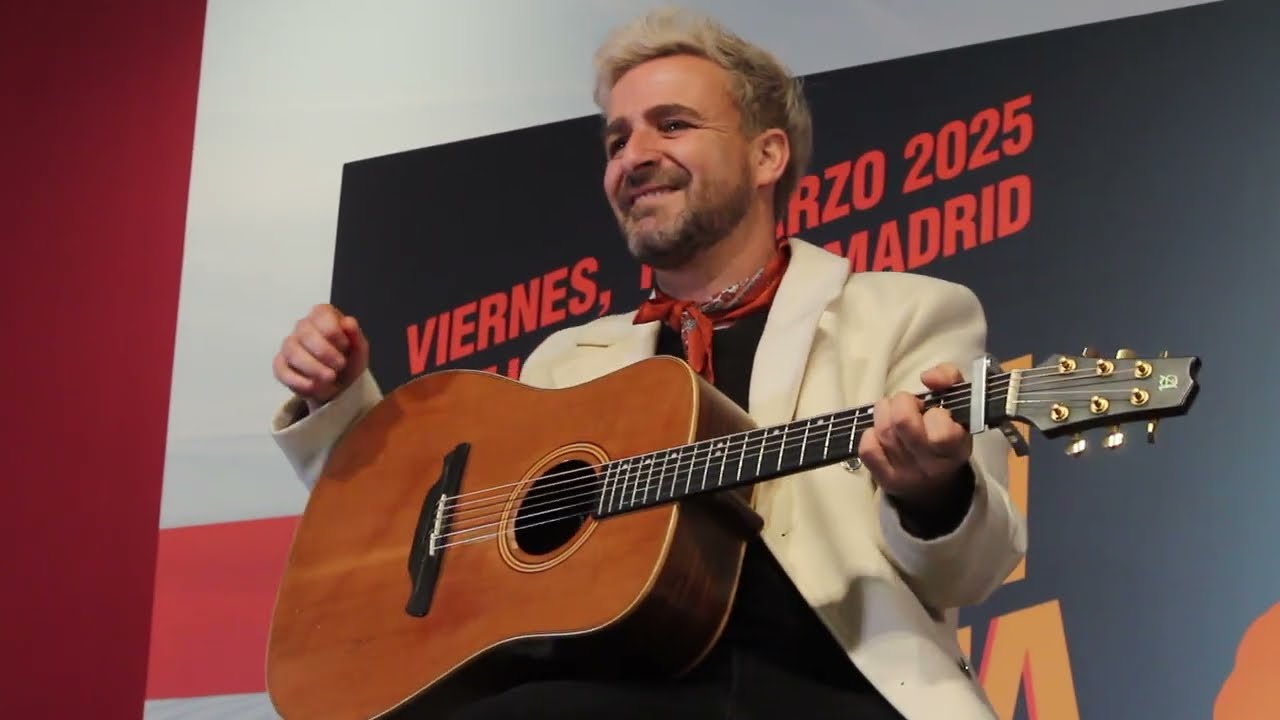 FUNAMBULISTA en acústico interpreta LA SIRENA de su nuevo disco '180º Vol.1'. (Madrid , 24-01-2025)