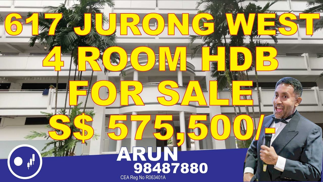 617 Jurong West - 4 Room HDB for sale