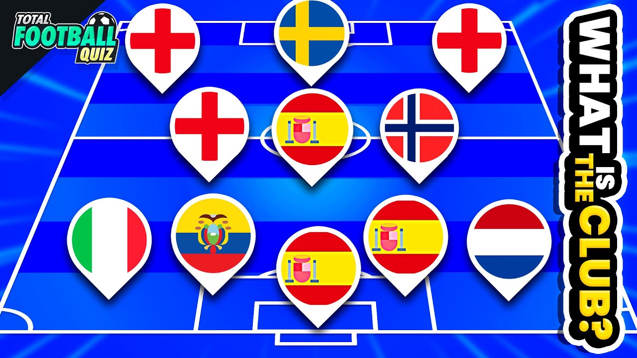 GUESS THE CLUB BY PLAYERS&rsquo; NATIONALITY | QUIZ FOOTBALL TRIVIA 2025