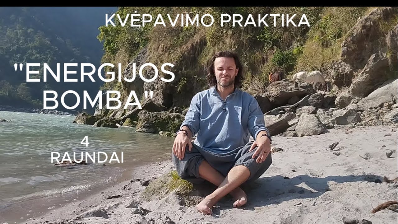 4 raundų kvėpavimo praktika 