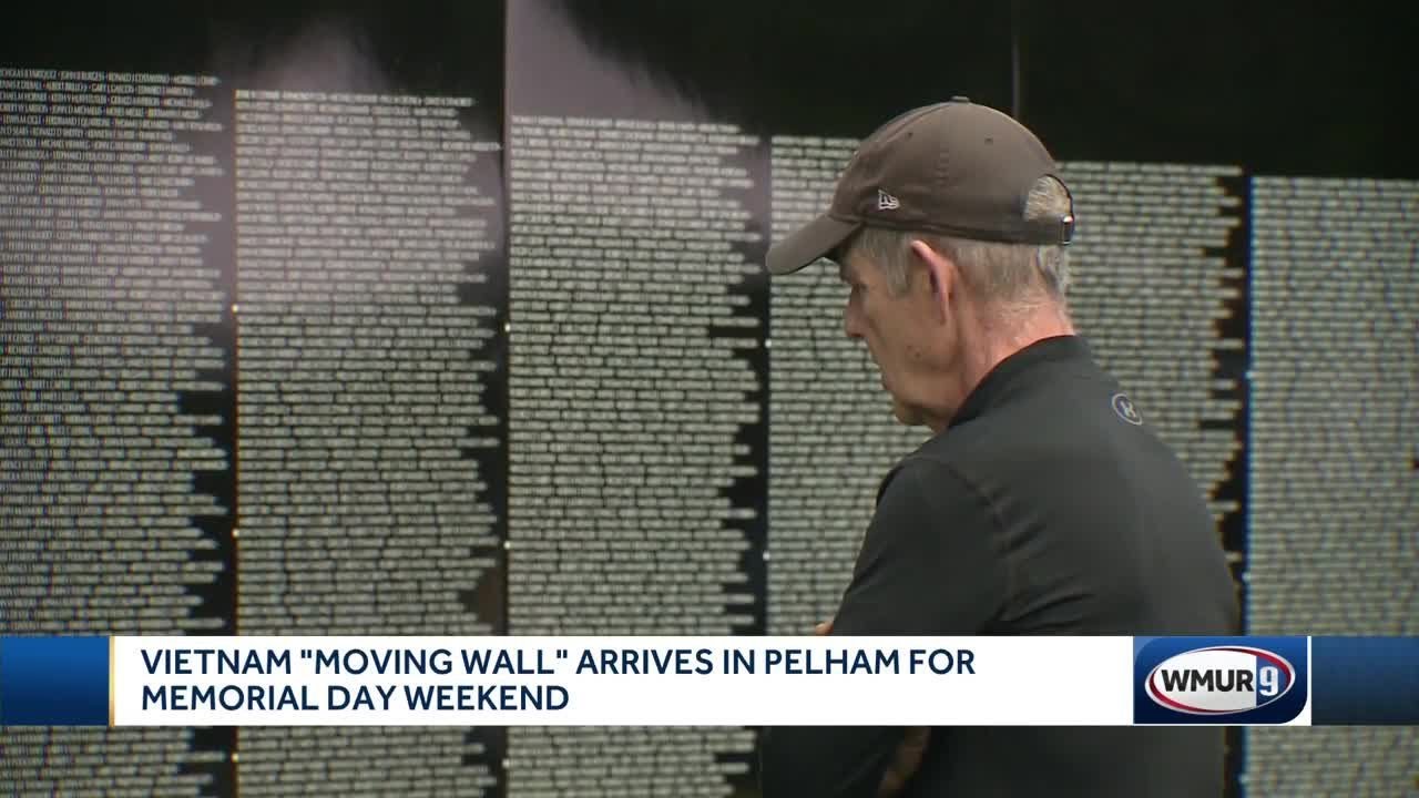 Moving Wall shows names of Americans who died in Vietnam War