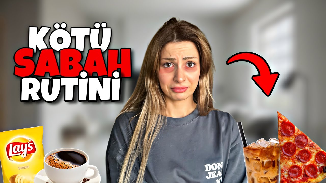 3 Gün Boyunca En Kötü Sabah Rutinlerini Denedim! (Hayatım Altüst Oldu)
