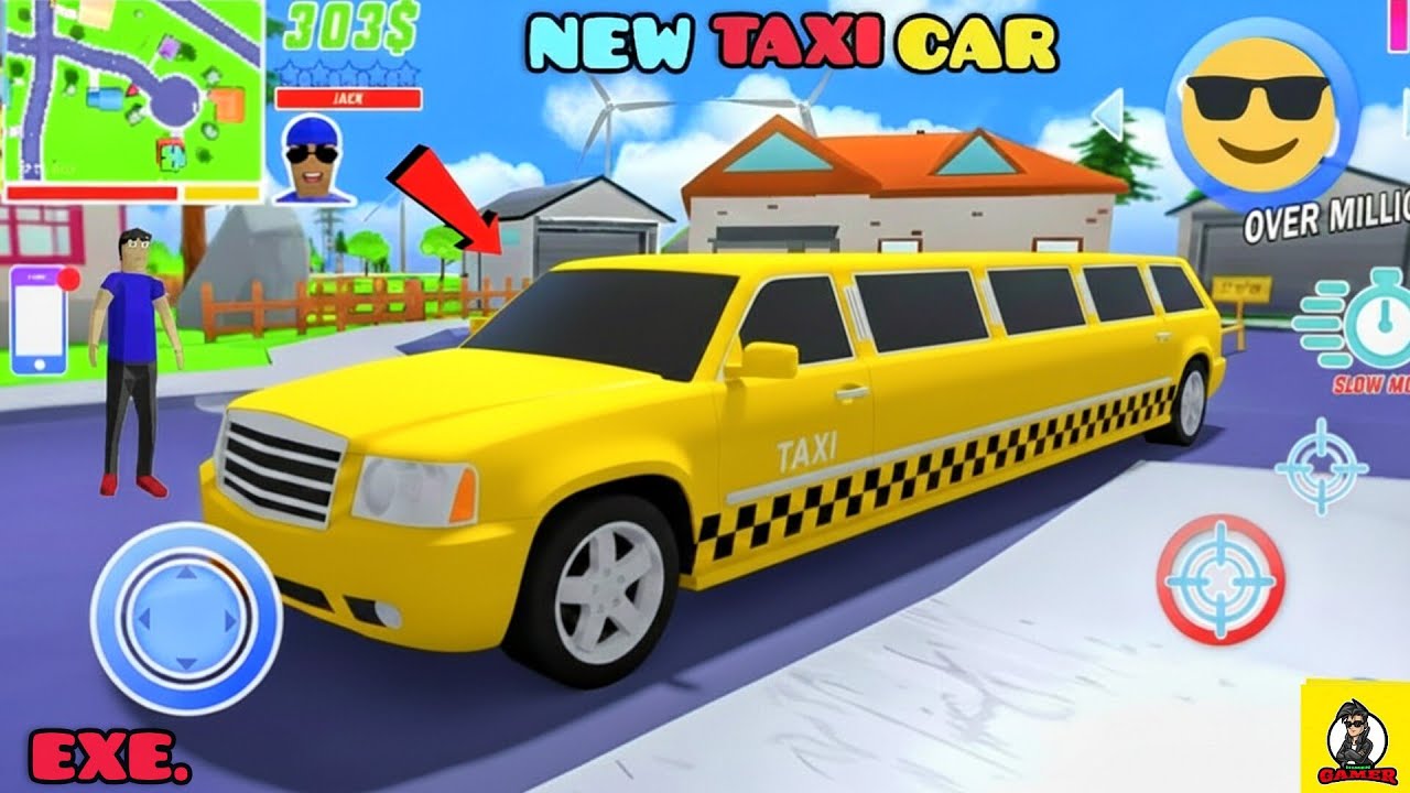 Dude Theft Wars Limbo Taxi Car 💥🚖||Dude Theft Wars funny Moments||@himengamer9677 #65
