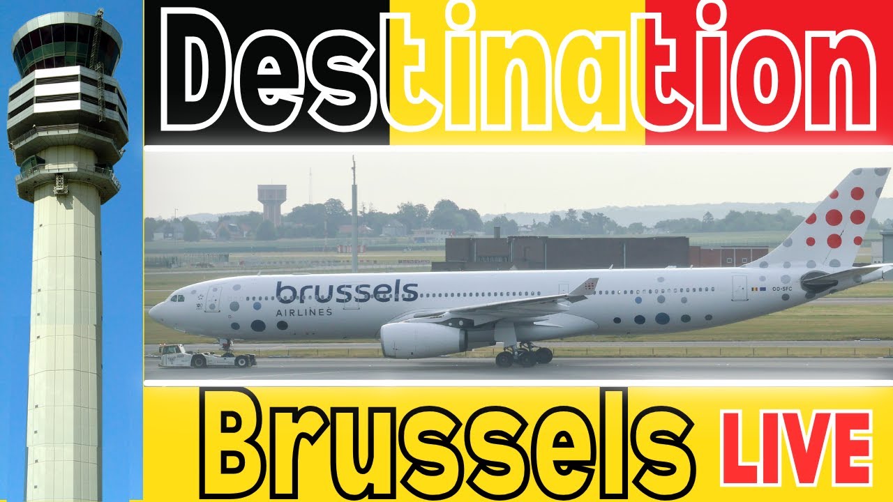FRIDAY SHOW🔴Live International Plane spotting from Brussels Zaventem airport