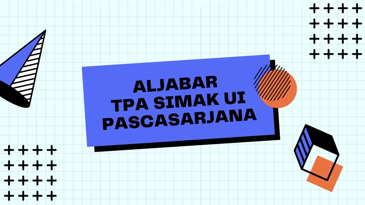 SOAL TPA SIMAK UI PASCASARJANA 2023 GAMPANG BANGET LHOOOO!!! - (KUANTITATIF PART 1 )