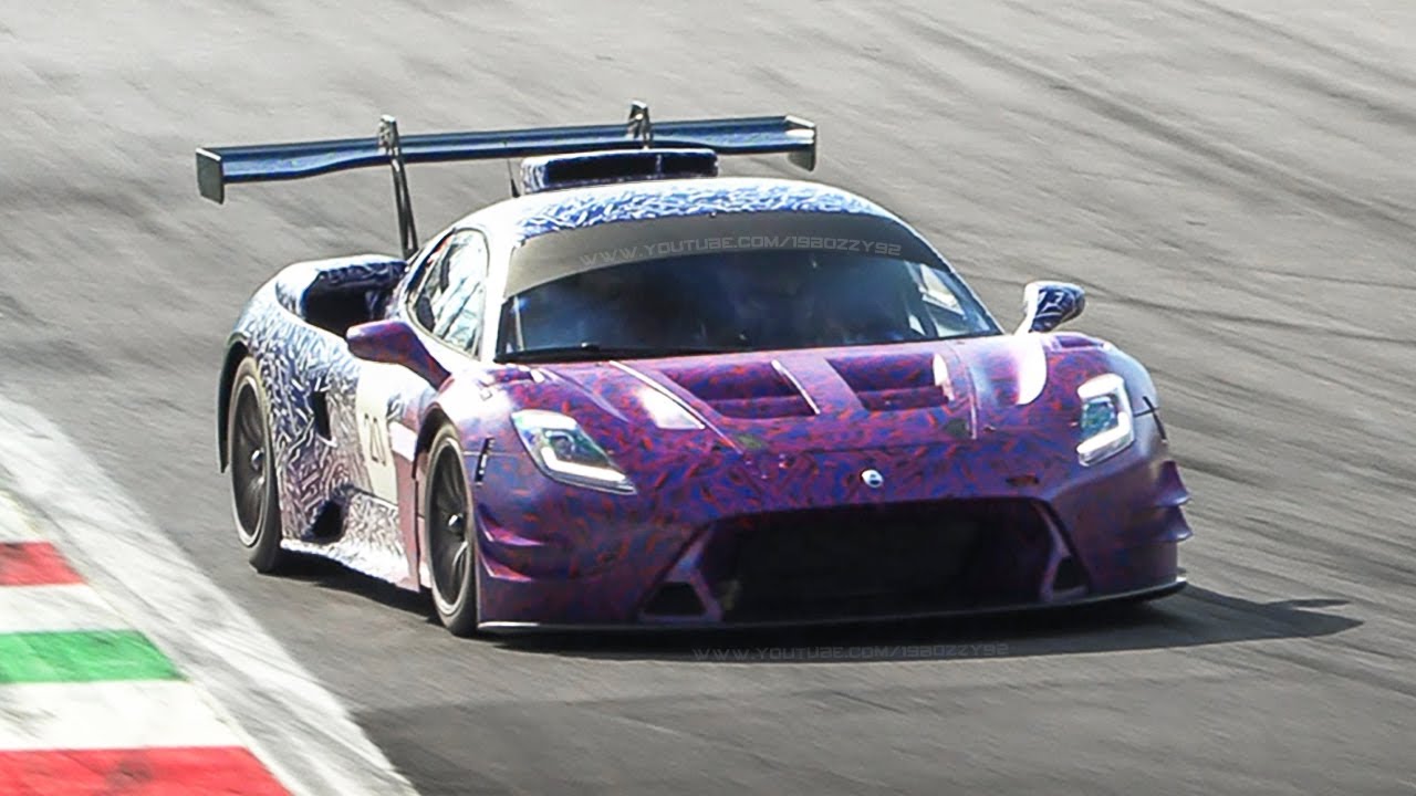 NEW Maserati MC20 GT2 Mule Testing at Monza Circuit!