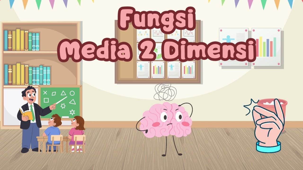 MEDIA PEMBELAJARAN 2 DAN 3 DIMENSI