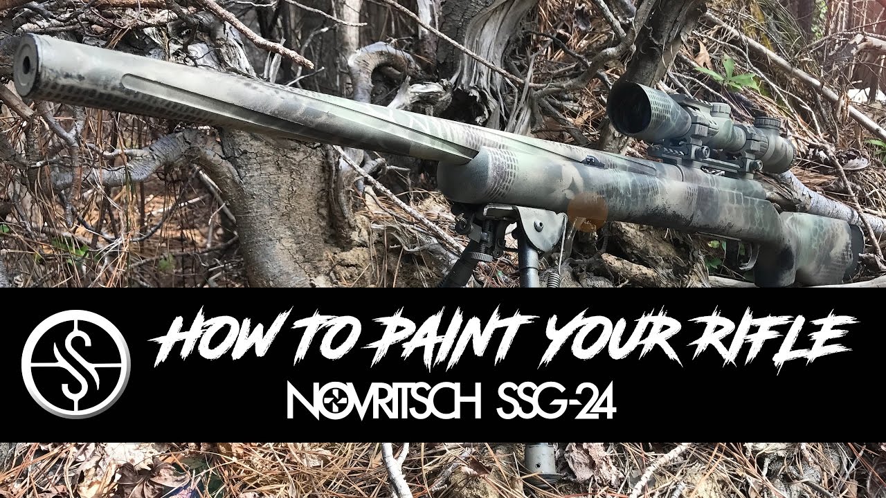 How to Paint Your Rifle [ Swamp Sniper