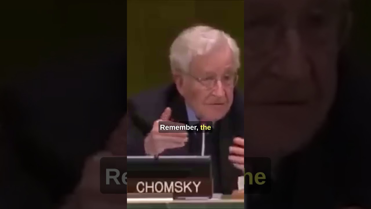 Why Does the U.S. Support Israel? Noam Chomsky #palestine