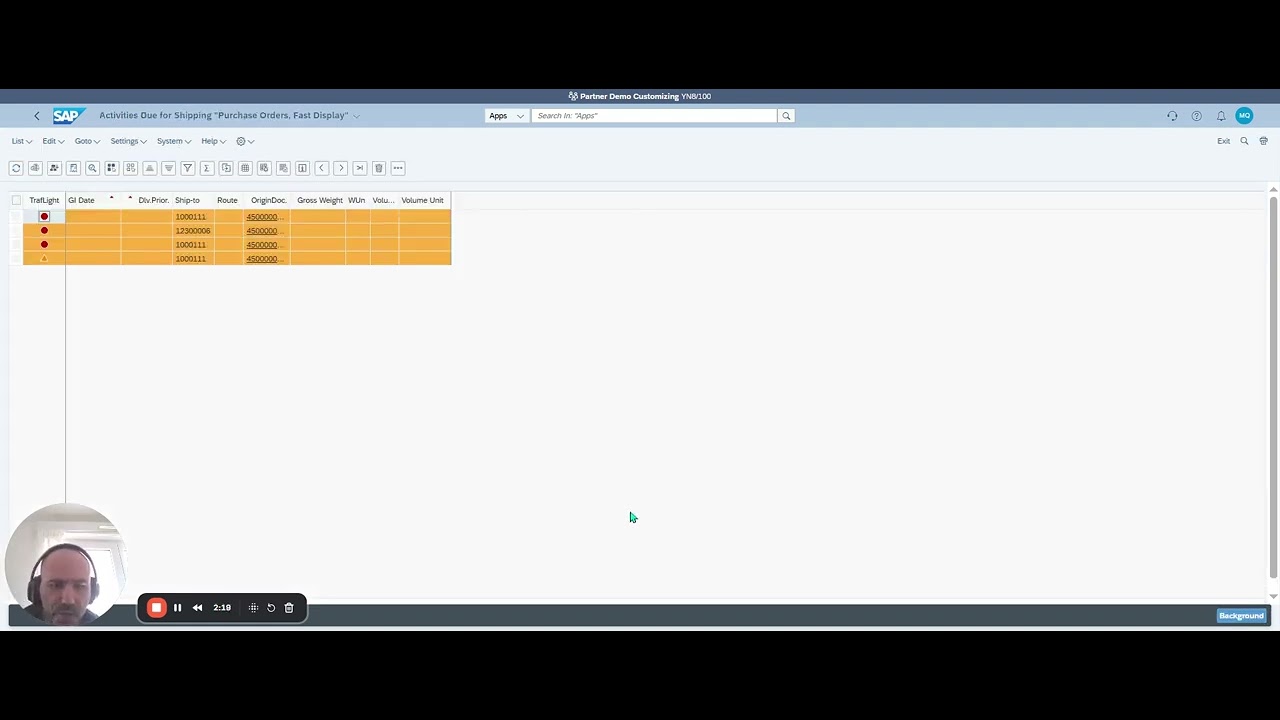 Create Replenishment Delivery for Stock Transfer Order📦
