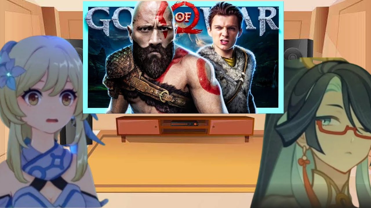 Las chicas de Genshin Impact reaccionan a God of War 2018 *Créditos en la descripción*