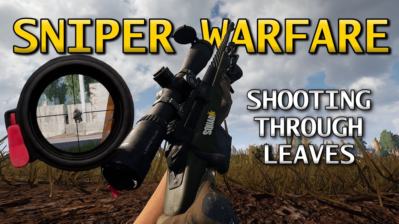 Using Guerilla Warfare Tactics as a WPMC Sniper | Squad Gameplay