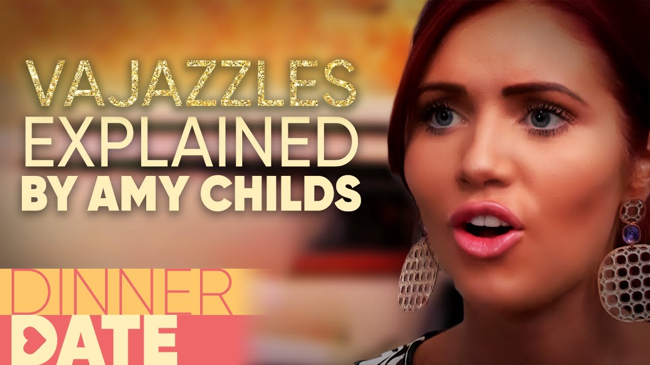 😳 TOWIE Star Amy Childs Explains 'Vajazzling' To Her Date | Dinner Date