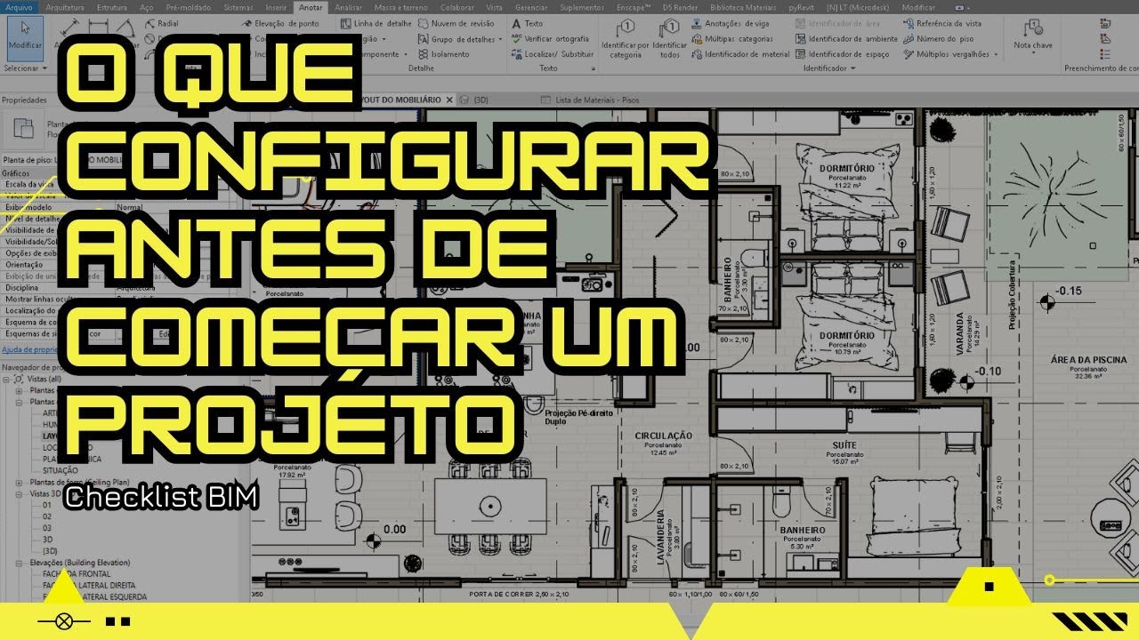 Checklist BIM: O que Configurar Antes de Começar um Projeto
