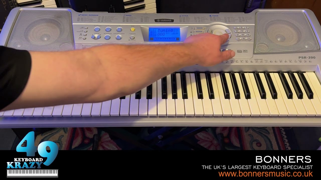 Yamaha PSR-290 Keyboard - Tutorial