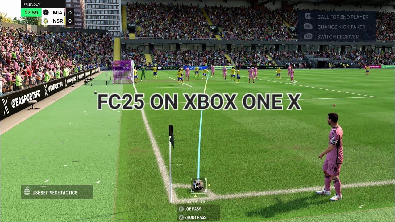 FC25 on xbox one x