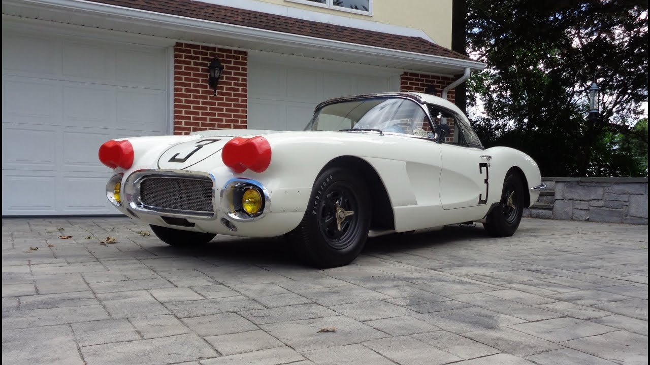 1st Corvette to finish 24 Hours of Le Mans 1960 Cunningham #3 & Ride My Car Story with Lou Costabile