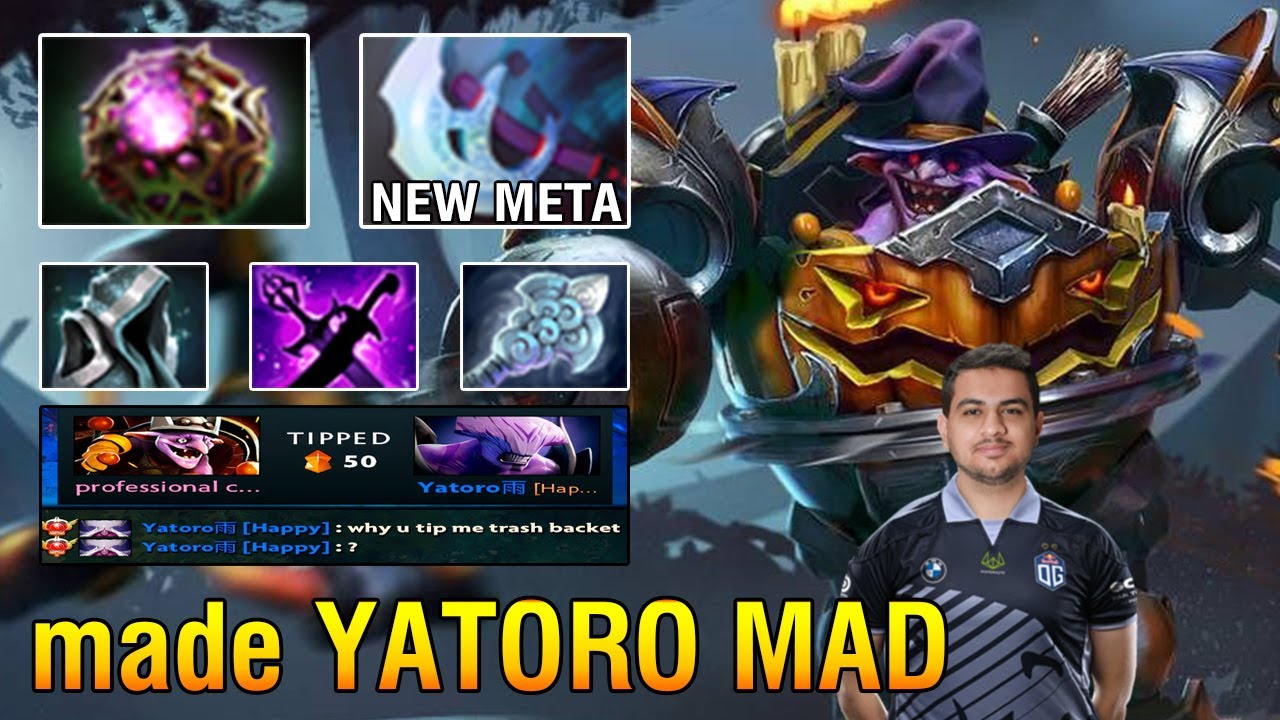 AMMAR Timbersaw Deleting Yatoro Faceless Void Made Him Mad Whole The Game Dota2 7.35d