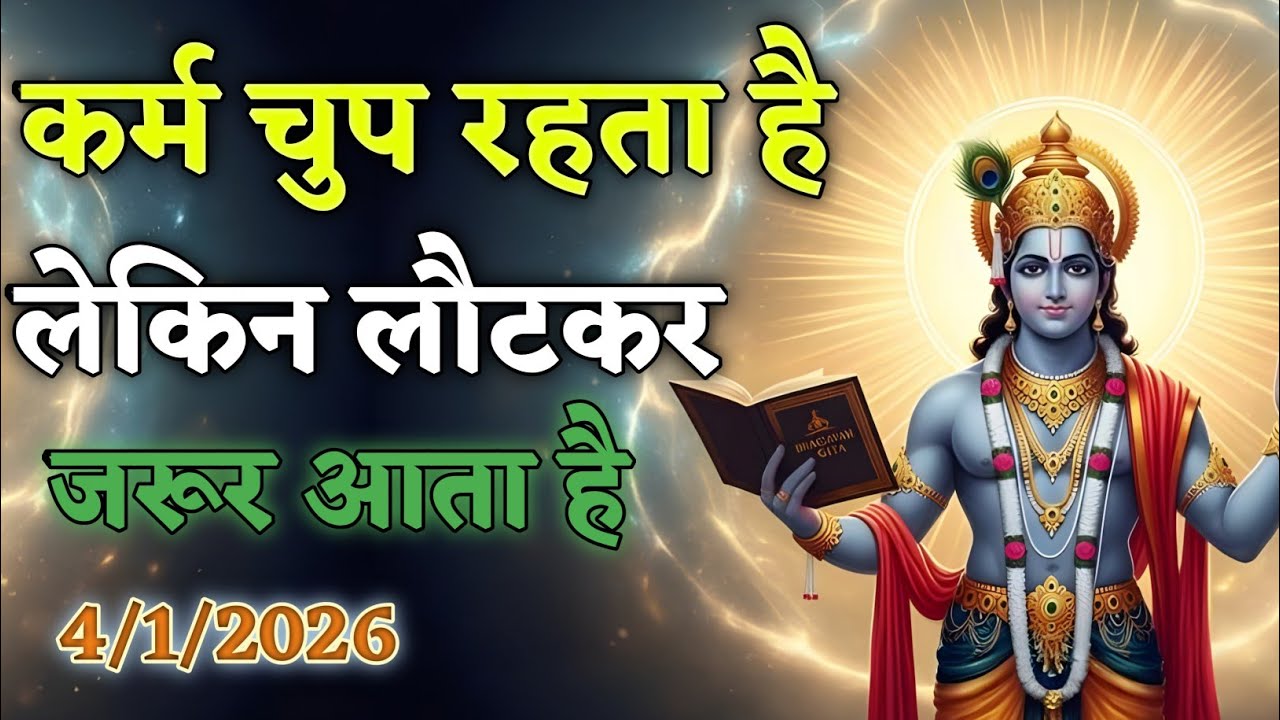 कर्म चुप रहता है लेकिन लौटकर जरूर आता है #PremPath #SpiritualMotivation
