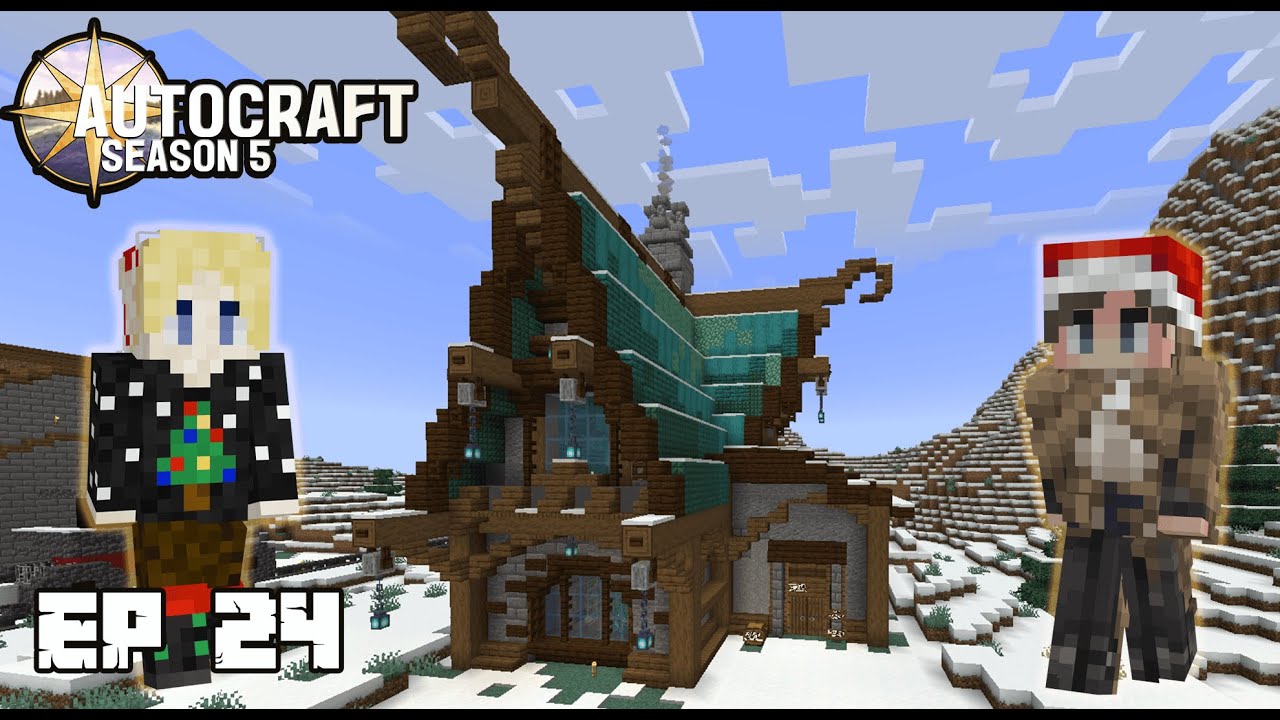 The Holiday Escape Room - AutoCraft SMP S5 Ep24 (1.21 SMP)