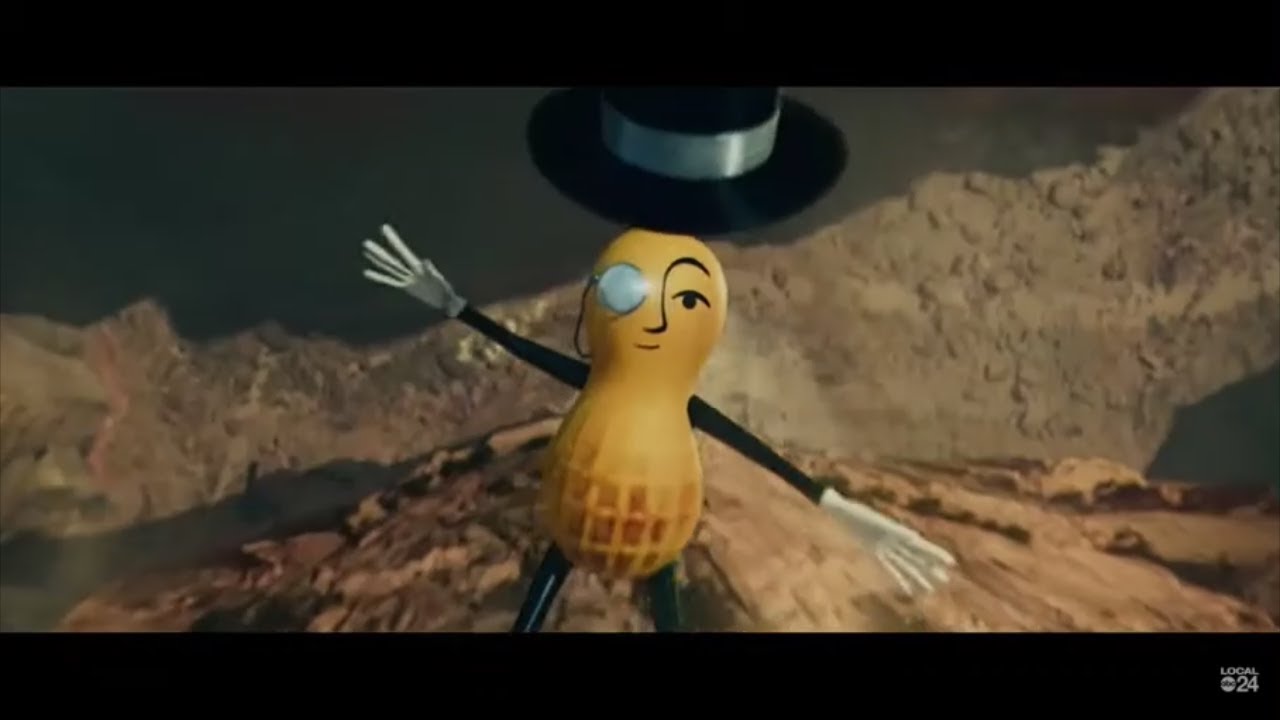 Mr. Peanut Death with sad Minecraft music over it